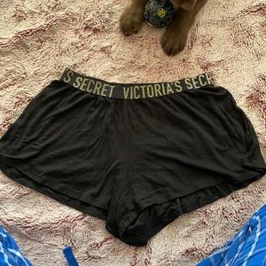 Black Victoria secret pajama bottoms